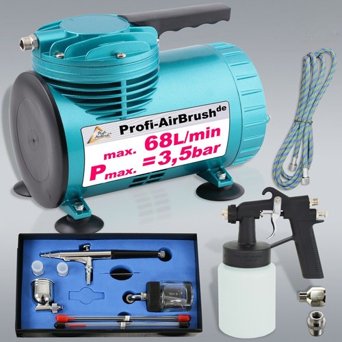 Airbrush komplett set - airbrush,