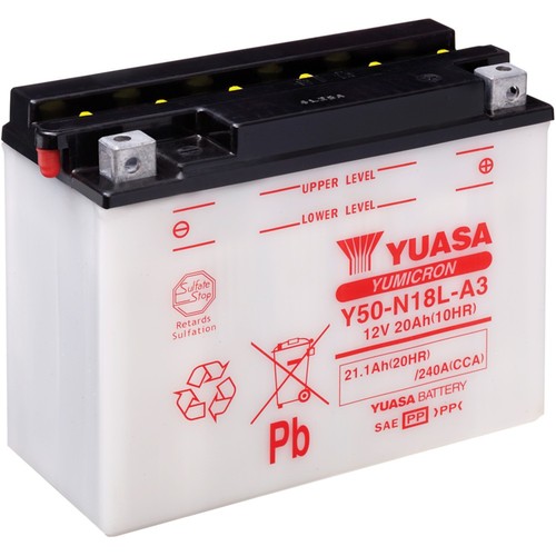 Yuasa y50 n18l batterie - yuasa,