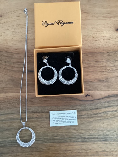 Schmuckset ohrstecker kette - ohrstecker, +