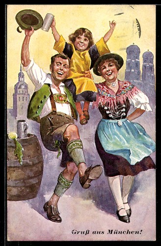 Ansichtskarte münchen - ansichtskarte,