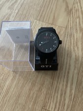 GTI Armbanduhr schwarz