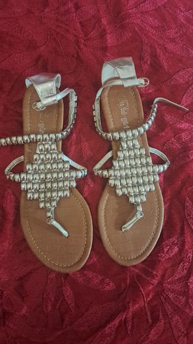 Flip flops sandalenin silber - sandalenin,