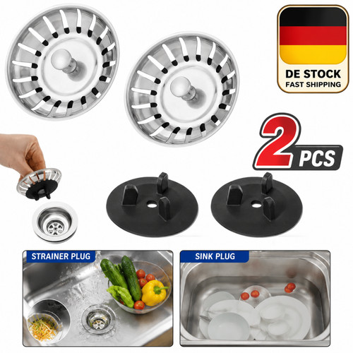 Siebkorb mit dichtung - siebkorb,