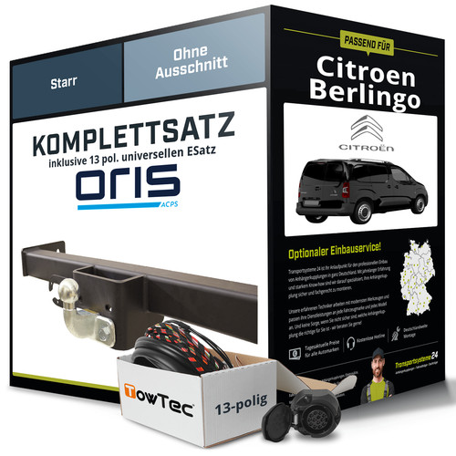 Anhängerkupplung oris starr - anhängerkupplung,