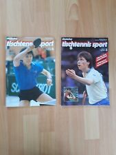 Tischtennis - Magazin - Zeitschrift von 1986 und 1987
