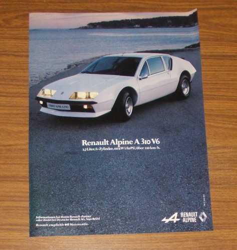 Seltene werbung renault - werbung,