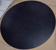 Stahl Bodenplatte schwarz Kreis Funkenschutz Kaminofen 900 mm Durchmesser