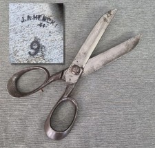 Alte massive Schneider Schere Stoffschere Gr.9 Zwilling J.A.Henckels AG Solingen