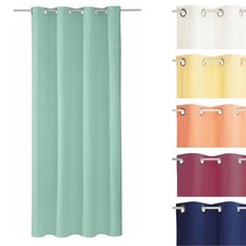 TOM TAILOR T-Dove Ösenschal 140x250 cm Vorhang  mit Ösen blickdicht einfarbig