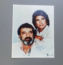GF / Autogramm VICTOR FRENCH und MICHAEL LANDON -  ( beide bereits gestorben )