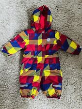 Eat Ants Schneeanzug Kinder Baby Bunt Größe 68 Winterjacke Gefüttert Ski Anzug