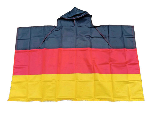 Deutschland fanponcho - x,