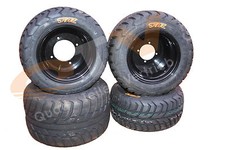 Quad Komplettradsatz Radsatz Arctic Cat DVX 250 300 400 DVX250 DVX400 Breit Tief