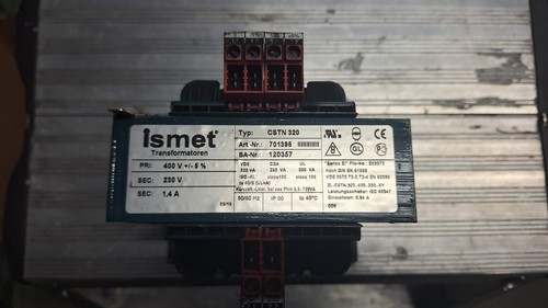 Ismet transformator cstn 320 - cstn,