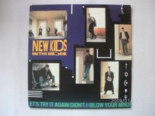 7 " Single  - New Kids on the Block - Let´s try it again