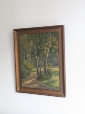 Antiker Kunstwerk Ölgemälde