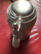 Bierkrug (Seidla) 500ml Bamberg mit Zinndeckel