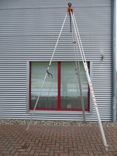 glunz Scanner Stativ Baustativ Kurbelstativ Dreibeinstativ groß XXL 4m 400cm