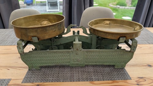 Antike küchenwaage - antike,