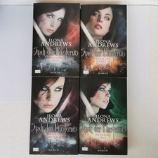 Bücherpaket:  Stadt der Finsternis - Band 1, 2, 3, + 4 - Ilona Andrews sehr gut