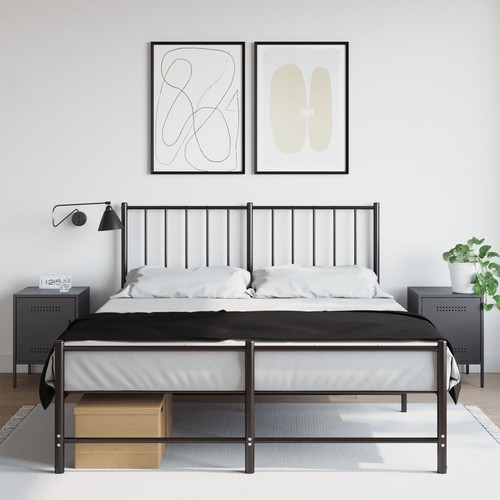Nachttisch stahl nachtschrank - stahl,