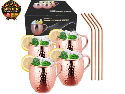 Moscow mule becher 4er - mule,