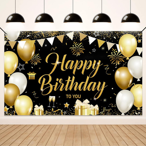 Geburtstag deko banner happy - geburtstag,