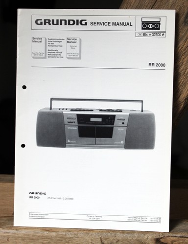 Grundig 2000 original - grundig,