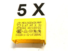 470nF, 0,47uF, 275V~, X2, 10%