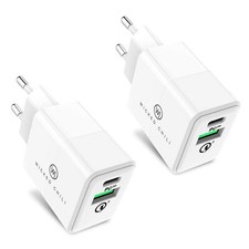 2X 20W Dual USB C Netzteil QC