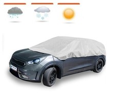 Autoschutzdecke Halbplane Halbgarage von XTRM-CAR passt für Citroen C4 Picasso