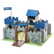Excalibur Ritterburg / Excalibur Castle aus bemalten Holz von Le Toy Van (TV235)
