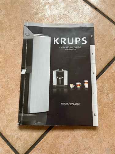 Krups 9000 handbuch - ea,