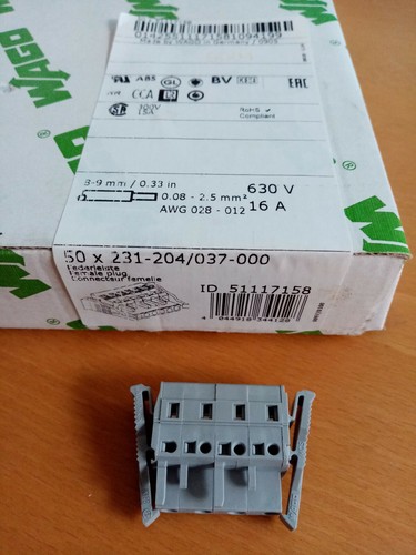Stück wago kontakttechnik - 1,