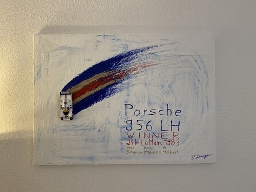 Original gemälde porsche - original,