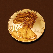 Silbermünze 2010 Walking