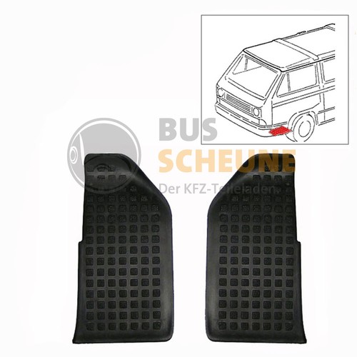 Bus trittgummi 1 paar - t2,