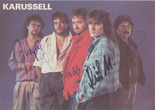 Autogramm - Karussell - DDR-Karte