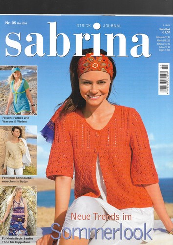 Strickheft sabrina 2009 - sabrina, 05/2009
