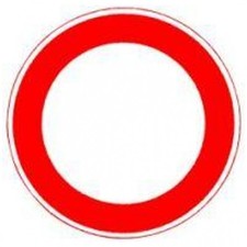 Verkehrszeichen 250 Ronde 600