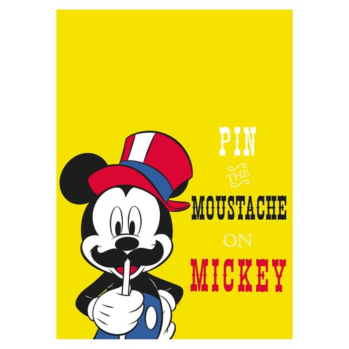 Wandbild mickey mouse - mickey,