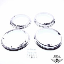 2x Felgen Chrom 3.50 - 10 Zoll