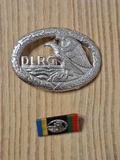 2 er Set DLRG Ordensspange - Schwimmabzeichen -  Silber