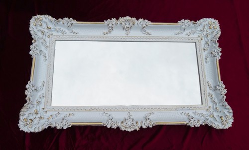 Xxl barock wandspiegel schwarz - barock,