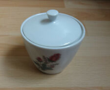 Zuckerdose Queen Fine Porcelain Porzellan Rosen