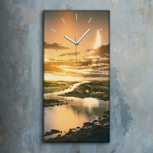 Leinwand wanduhr wandkunst uhr - leinwand,