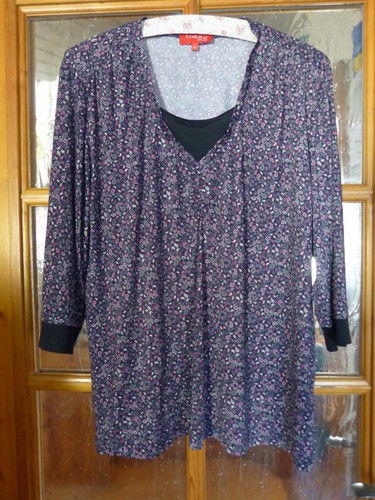 Thea plus stretch blusenshirt - plus,