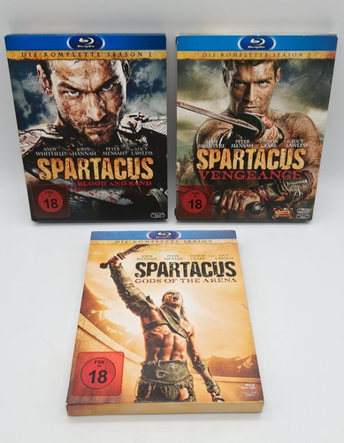 Blu ray spartacus - spartacus, staffel