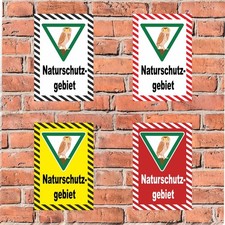 Schild Naturschutzgebiet
