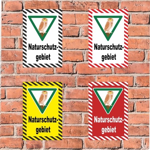 Schild naturschutzgebiet - schild,